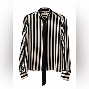 CHANEL Vintage Silk Lavallières Top